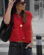Isalyn | Knitted style vest