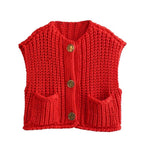 Isalyn | Knitted style vest