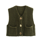 Isalyn | Knitted style vest